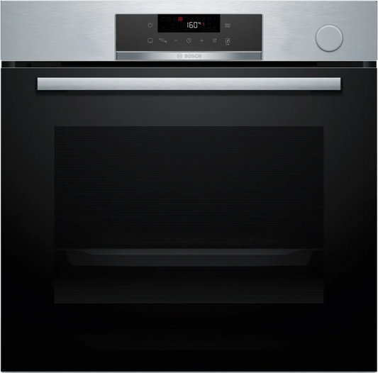 BOSCH SERIES 4 BUILT-IN OVEN 60 CM, STAINLESS STEEL, HRG532ES3M