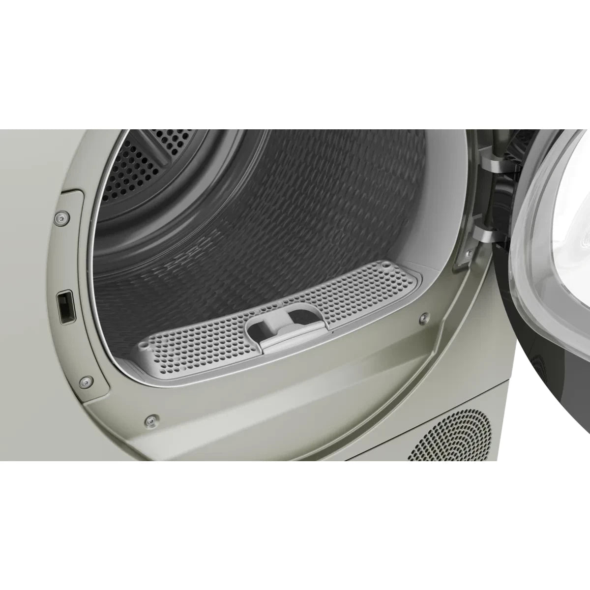 Siemens iQ700 Heat Pump Tumble Dryer 9KG, Wi-Fi, Silver Inox, WQ45B2BXGC