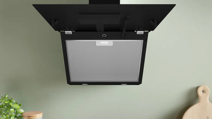 BOSCH SERIES 4 WALL-MOUNTED COOKER HOOD 60 CM, Black, DWK66PJ60M