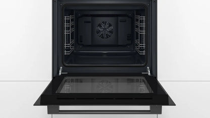 BOSCH SERIES 2 BUILT-IN OVEN 60 CM, Black, HBF512BB1M
