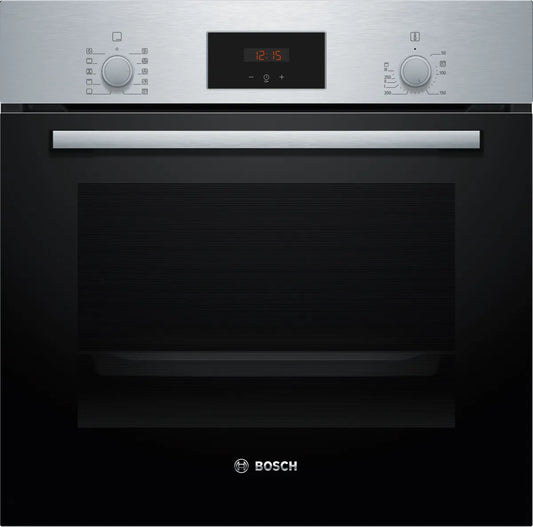 BOSCH SERIES 2 BUILT-IN OVEN 60 CM STAINLESS STEEL, HBF512BS1M