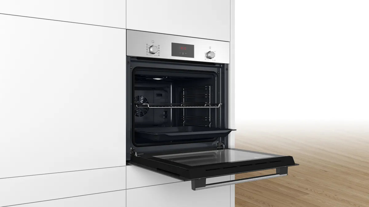 BOSCH SERIES 2 BUILT-IN OVEN 60 CM STAINLESS STEEL, HBF512BS1M