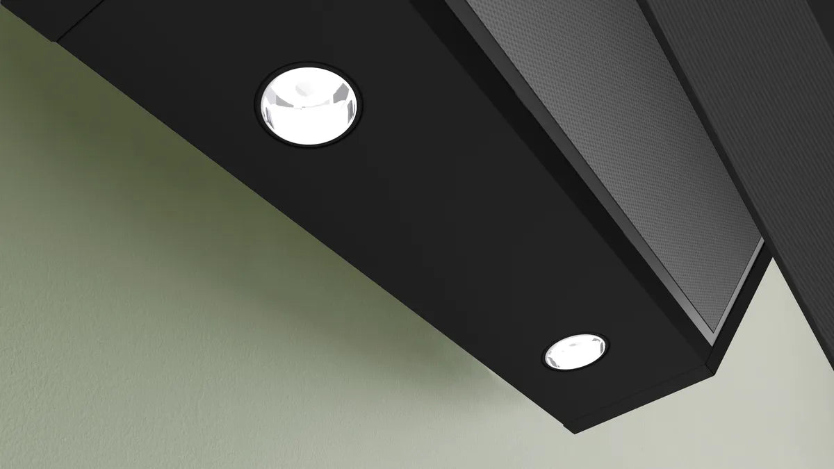 BOSCH SERIES  6 WALL-MOUNTED COOKER HOOD 90 CM, BLACK GLASS PRINTED, DWK97PJ60M