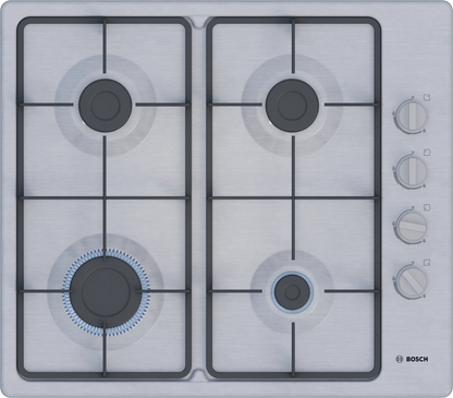 BOSCH SERIES 2 GAS HOB 60 CM GAS COOKTOP, PBP6C5K60M