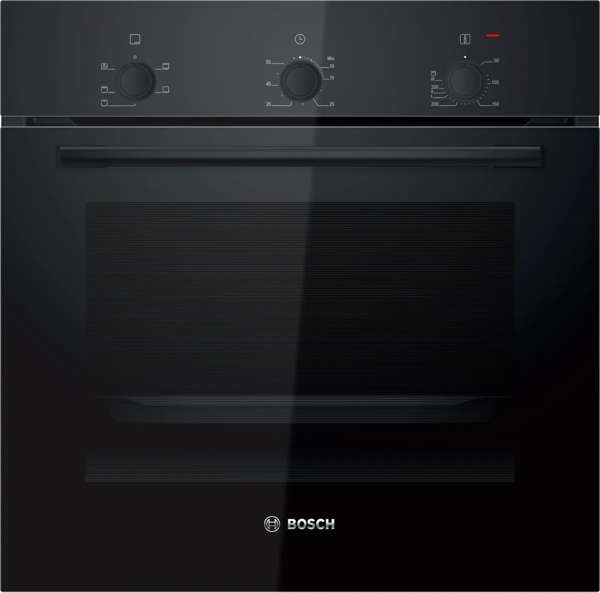 BOSCH SERIES 2 BUILT-IN OVEN 60 X 60 CM, BLACK, HBF011BA1M