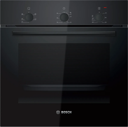 BOSCH SERIES 2 BUILT-IN OVEN 60 X 60 CM, BLACK, HBF011BA1M