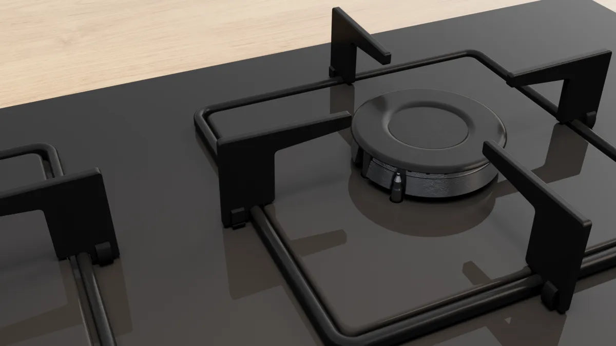 BOSCH POP6C6P30M SERIES 4 GAS HOB 60 CM BLACK