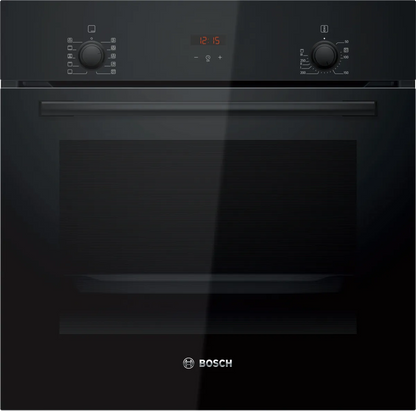 BOSCH SERIES 2 BUILT-IN OVEN 60 CM, Black, HBF512BB1M