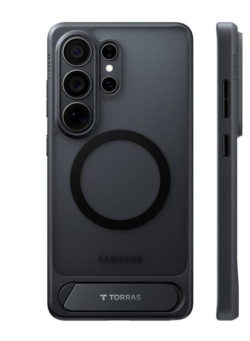 TORRAS Ostand L1 Guardian Case for Samsung Galaxy S26 Ultra - Black
