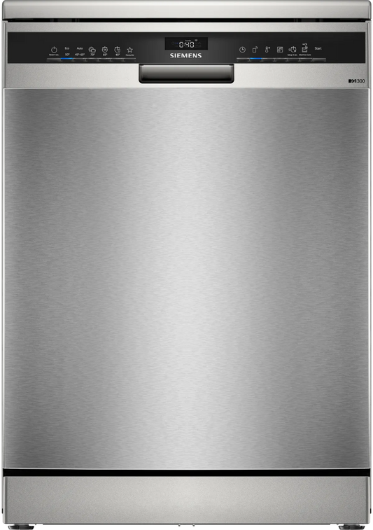 Siemens iQ300 Home Connect Dishwasher, 14 place setting, Brushed steel anti-fingerprint color SN23HI25MM
