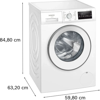 Siemens iQ300 Front Load Washing Machine, 8KG, 1400 RPM, White, WM14U280GC