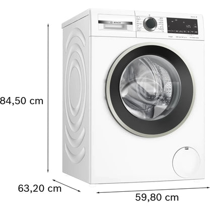 Bosch Series 4 Front Load Washing Machine, 10KG, 1400 RPM, White, WGA25400GC