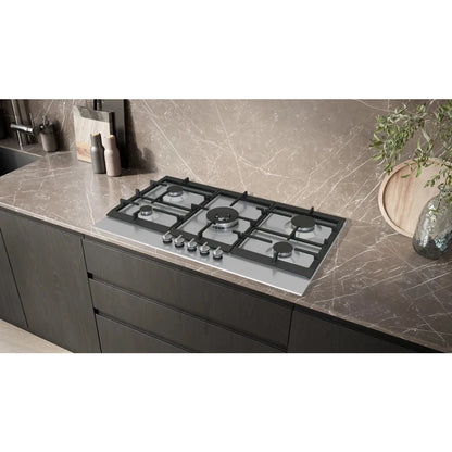 Siemens iQ500 5 Burners Built-in Gas Hob 90cm, Stainless steel, EC9A5RI90M