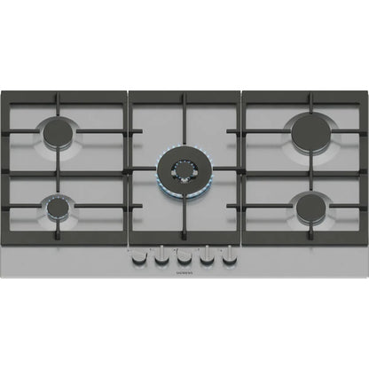 Siemens iQ500 5 Burners Built-in Gas Hob 90cm, Stainless steel, EC9A5RI90M