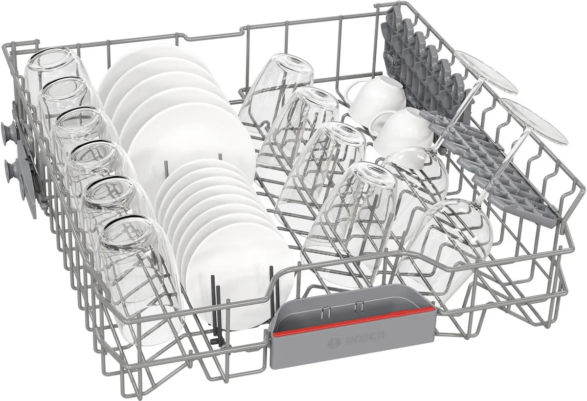 BOSCH Series 4 free-standing dishwasher, 14 Place Setting, Brushed black steel anti-fingerprint, SMS4HMC25M