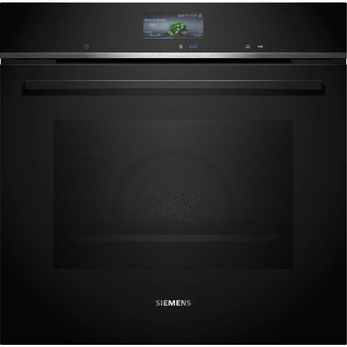 Siemens iQ700 Built-in Oven 60 x 60 cm, Black, Wi-Fi, HB776GKB1M