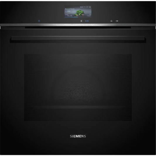 Siemens iQ700 Built-in Oven 60 x 60 cm, Black, Wi-Fi, HB776GKB1M