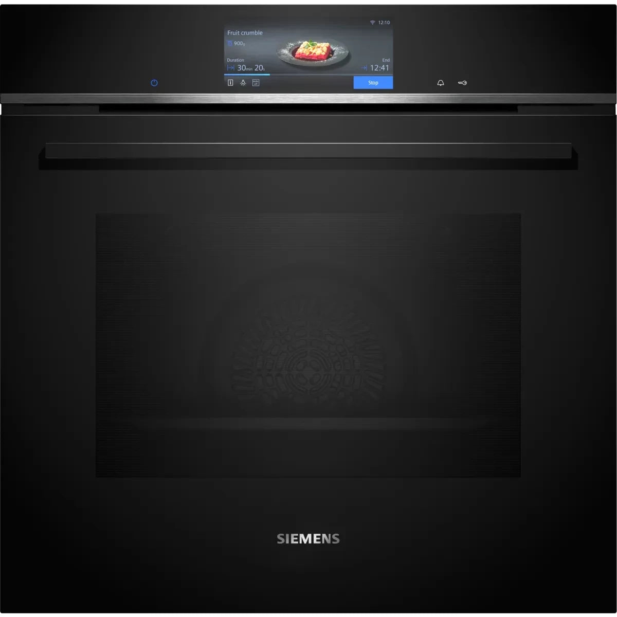 Siemens iQ700 Built-in Oven 60 x 60 cm, Black, Wi-Fi, HB778GNB1M