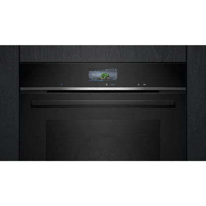 Siemens iQ700 Built-in Oven 60 x 60 cm, Black, Wi-Fi, HB776GKB1M