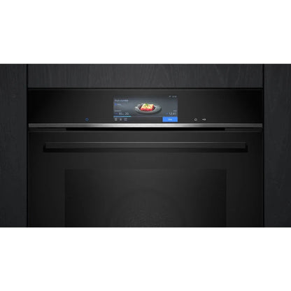 Siemens iQ700 Built-in Oven 60 x 60 cm, Black, Wi-Fi, HB778GNB1M
