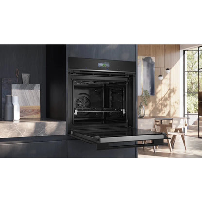 Siemens iQ700 Built-in Oven 60 x 60 cm, Black, Wi-Fi, HB776GKB1M