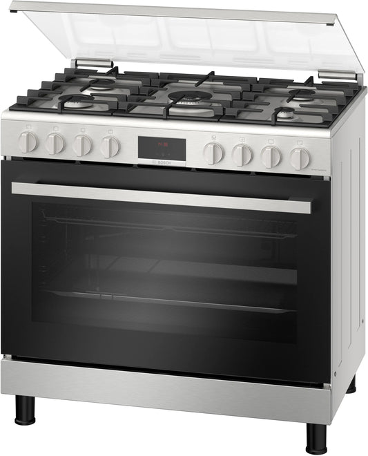 BOSCH HGP3ISW50M Series 6, 5 Burner, 90 cm Full Gas Cooker