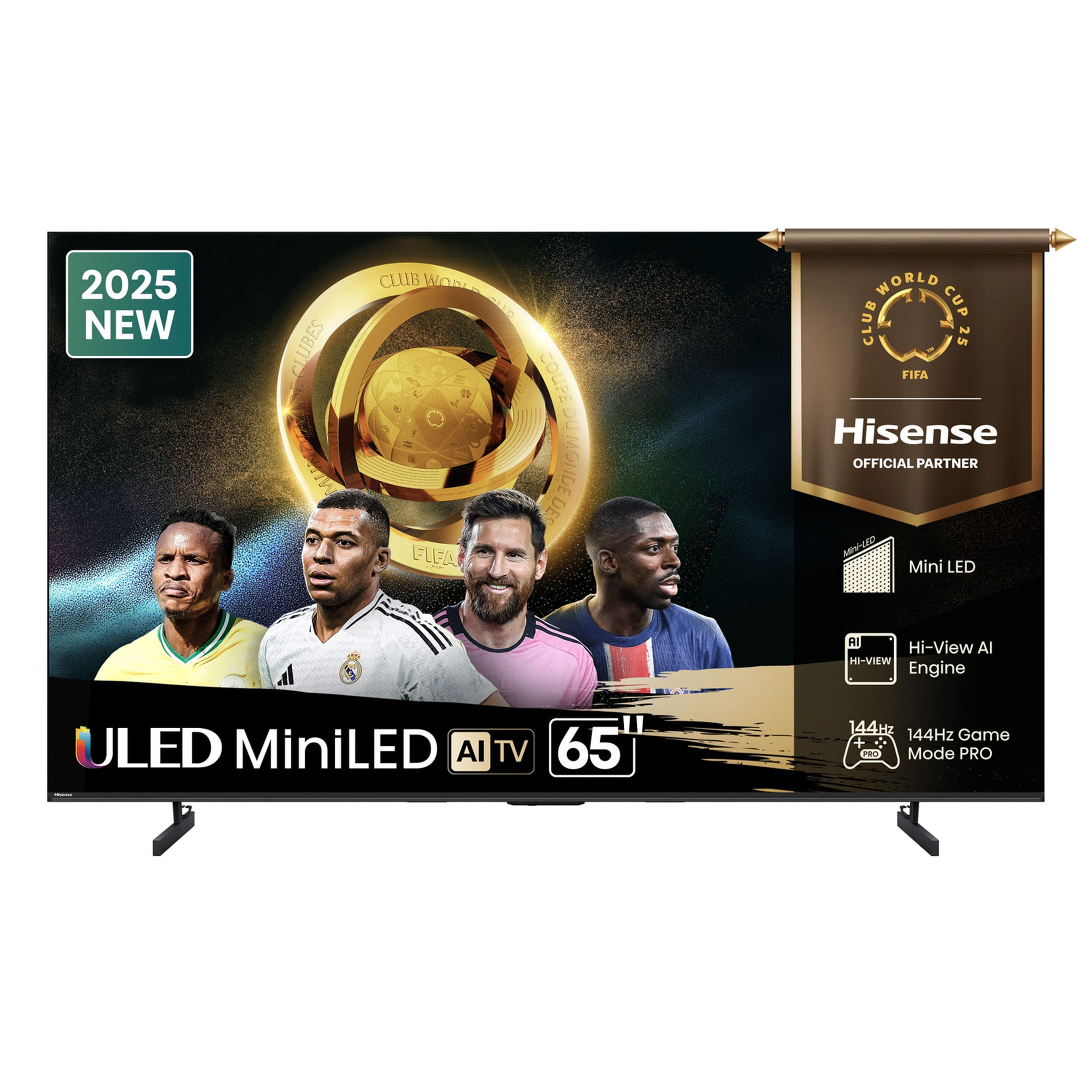 Hisense U7Q 65-inch 4K Mini-LED 144Hz TV | UAE | Ecity - Ecity Electronics