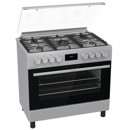 Gorenje Freestanding 5 Burner Combination Cooker with Electric Oven 90cm GK9C40X