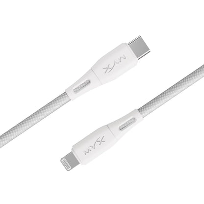 MYX PRO USB-C TO LIGHTNING DATA CABLE WHT