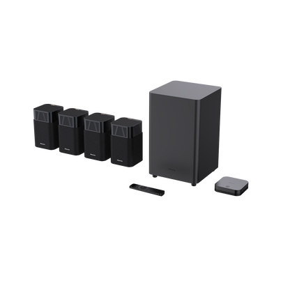 Hisense Surround Sound System, 4.1.2 Channel, Dolby Atmos Audio – HT Saturn