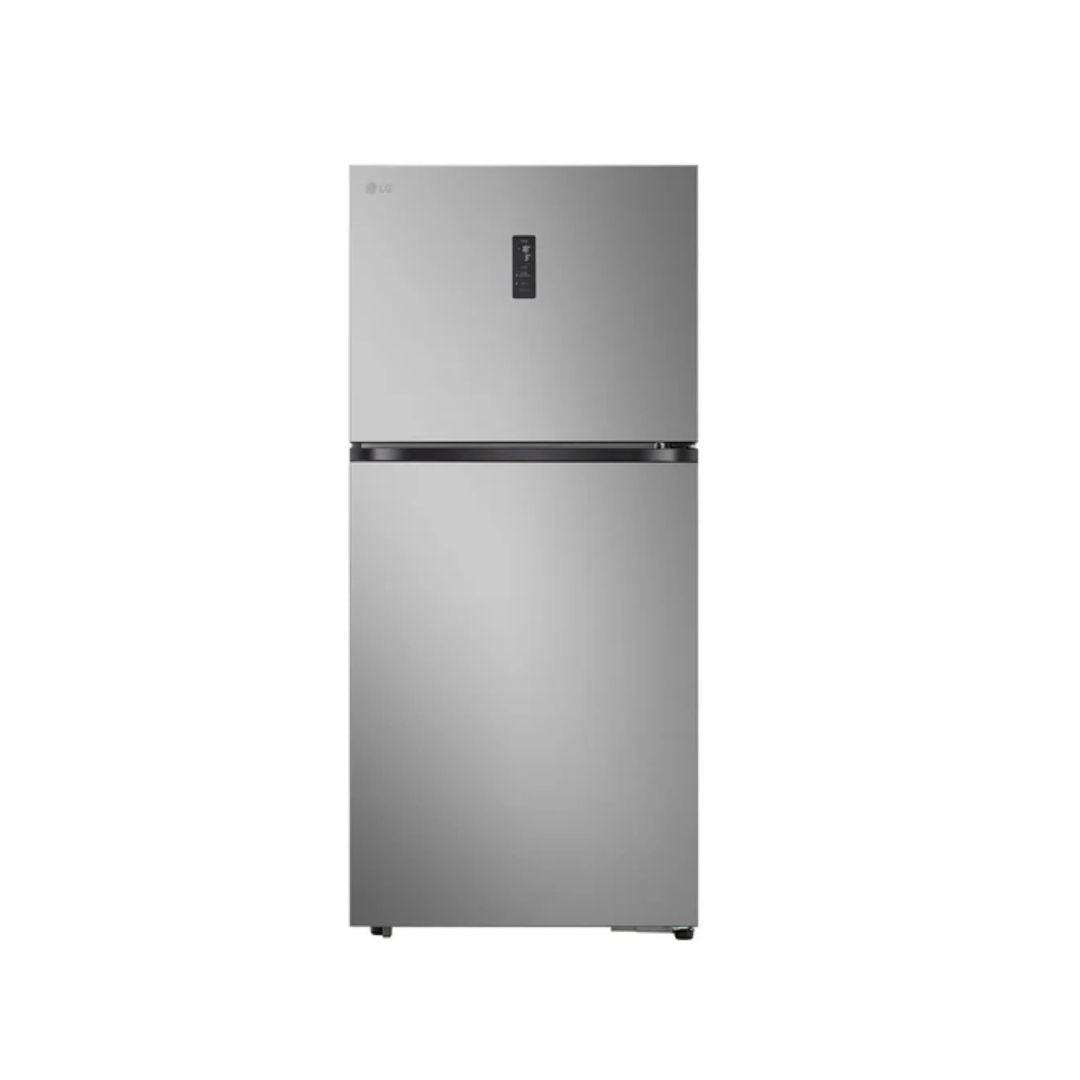 LG 612L Top Mount Refrigerator with Smart Inverter Compressor, Silver, LTB852PFBQ