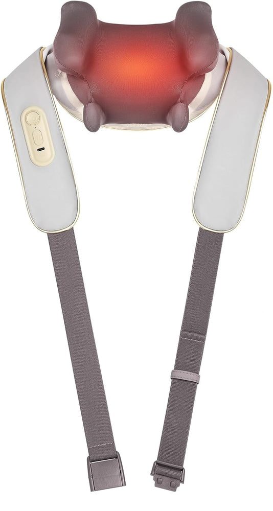 SKG H5 Mini Neck & Shoulder Massager, Portable Electric Neck Therapy Device, Deep Tissue Relaxation