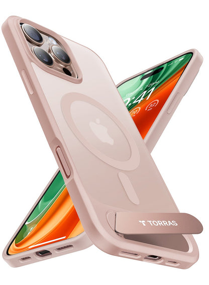 TORRAS Pstand Case for iPhone 16 Pro Max - Desert Gold