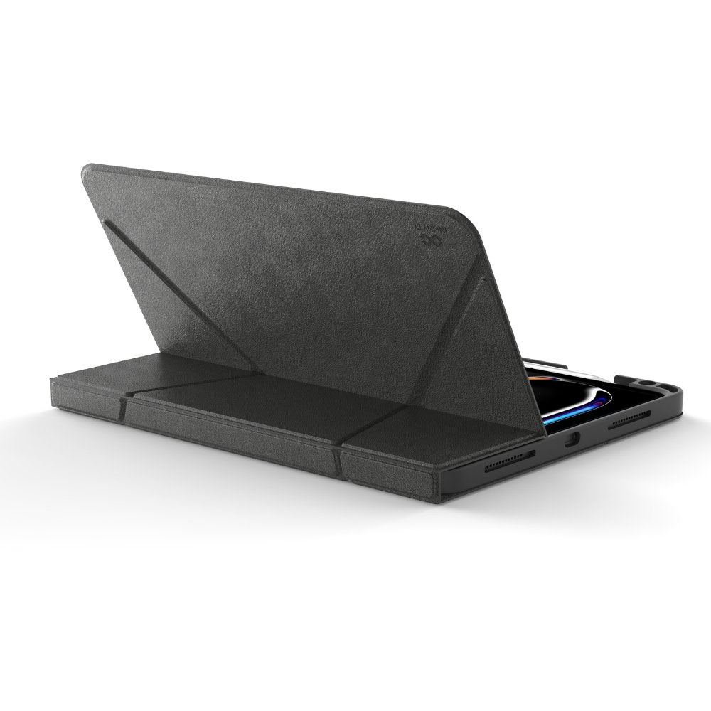 Infinyty Exalt iPad Case with High Rise Tri-Fold Stand iPad Pro 11-inch (2024) Black