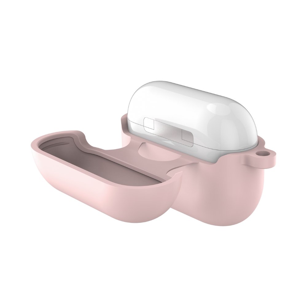 Infinyty Lumin Silicone AirPods Pro 2 Case, Pink