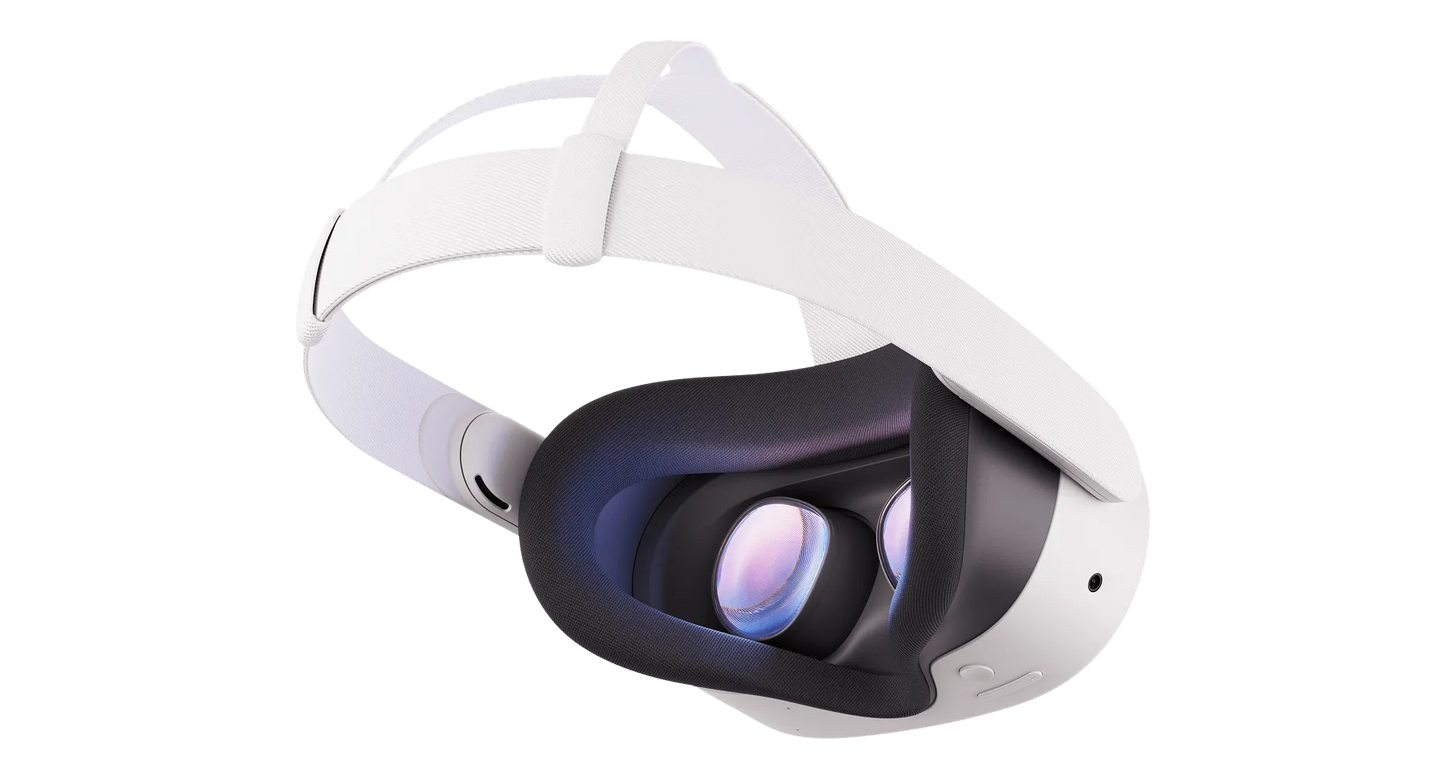 Meta Quest 3S 128GB All-In-One VR Headset, White