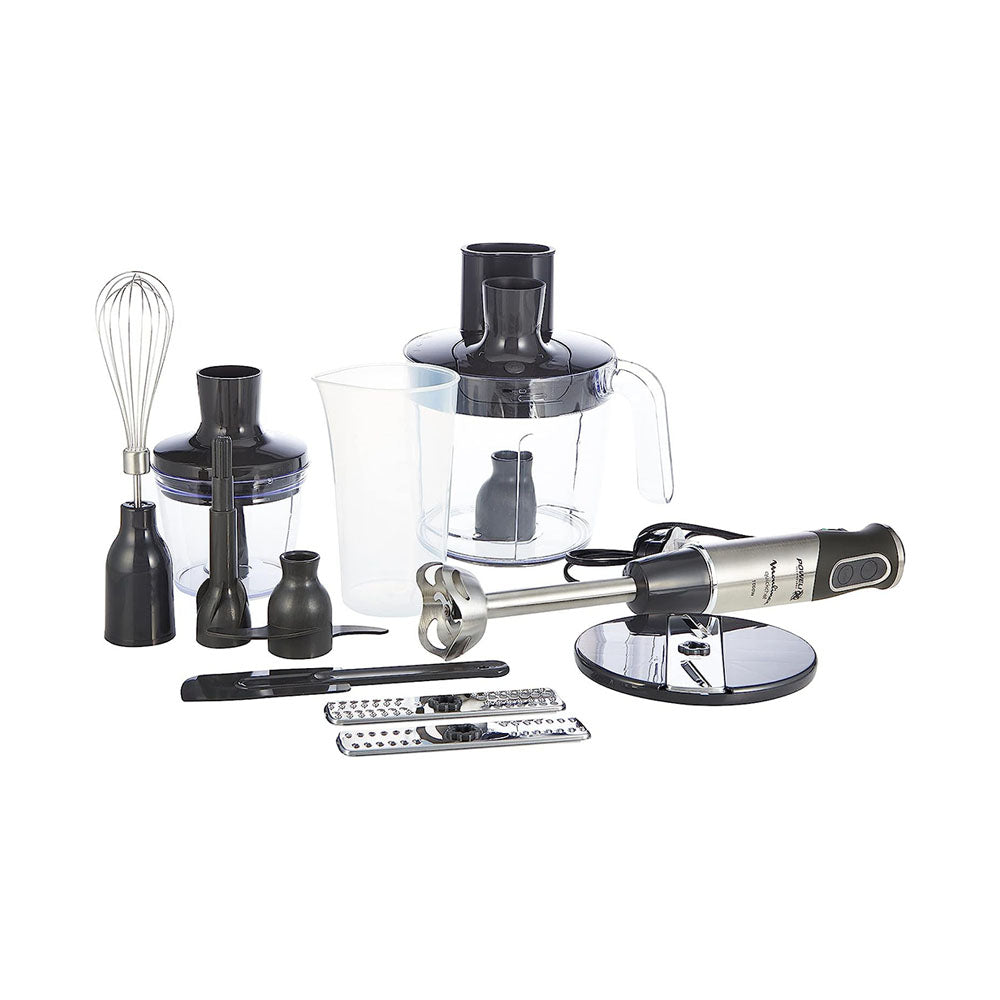 MOULINEX Hand Blender | Quickchef Hand Stick Blender |1000 W | 3 Liter Food Proceesor + 500 ml Chopper | DD65J827