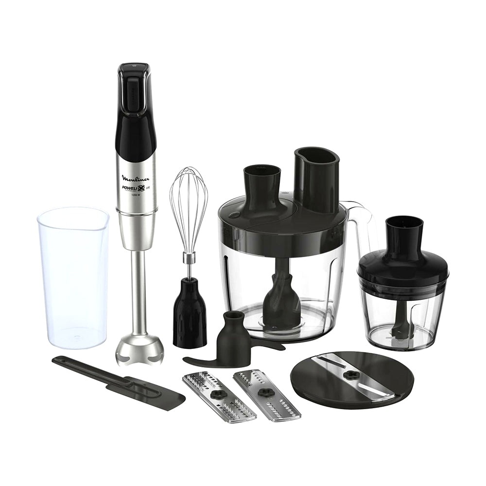 Moulinex InfinyForce Hand Blender with Accessories Silver