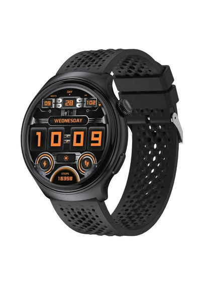 MYX PRO Fusion MT60 IP68 Full Touch Smartwatch, Black