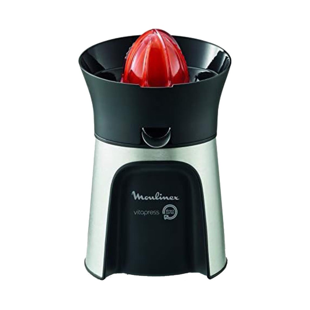 MOULINEX Juicer | Vita Press Direct Serve Citruss Press | Orange Juicer | silver & black color | PC603D27