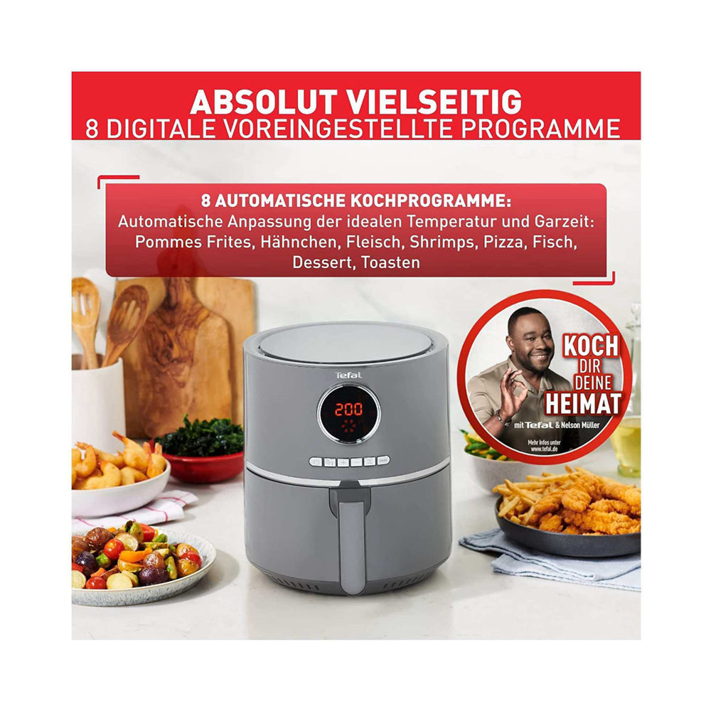 Tefal Ultra Digital Air Fryer 4.2L Grey EY111B40