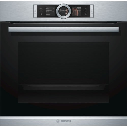 Bosch 71 Liter Built In Multifunction Oven Black and Grey