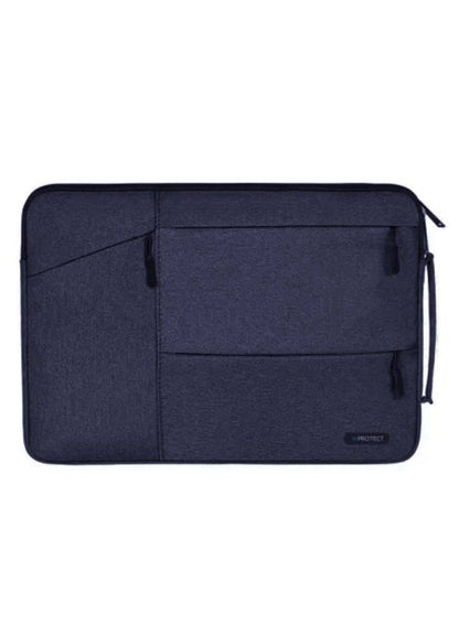 PROTECT  Slim Sleeve Laptop Bag, 13.3 inch, Oxford Material, Blue, SLT13.3BBLU