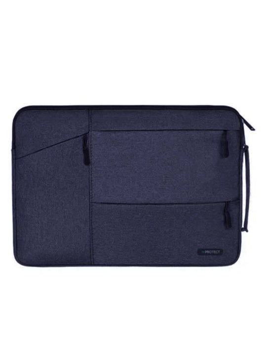 PROTECT  Slim Sleeve Laptop Bag, 13.3 inch, Oxford Material, Blue, SLT13.3BBLU