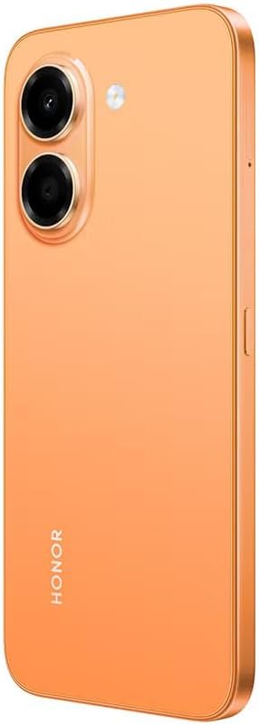 Honor X7E 4G — 6GB / 128GB, 7500mAh 45W, 50MP AI Camera, 120Hz 1010nit, Stereo Speakers, IP64 (Sunrise Orange)