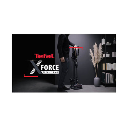 Tefal X-Force Flex Cordless Stick Vacuum Black TY99F1HO