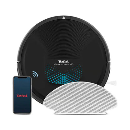 Tefal X-plorer Series 45 Robotic Vacuum Cleaner Black