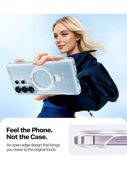 TORRAS Ostand Slim Case for Samsung Galaxy S26 - Clear