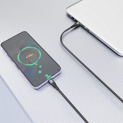 Infinyty DuoFlex-I Silicone USB-C to USB-C Cable, 100W, 1m, Black