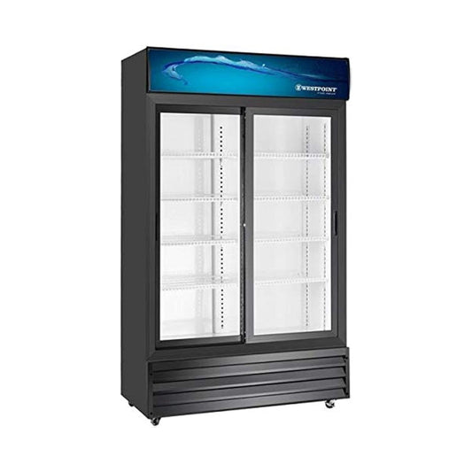 Westpoint Sliding Door Showcase Chiller 800L Black WPSN-8217T2